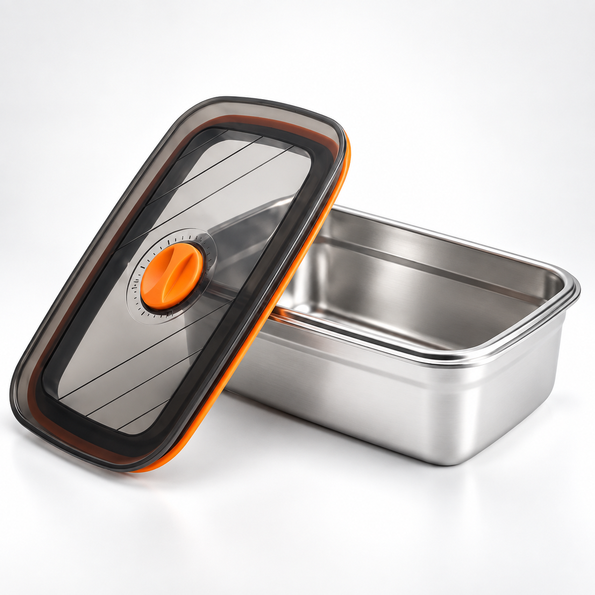 HeatMate™ Extra Stainless Meal Tray and Lid